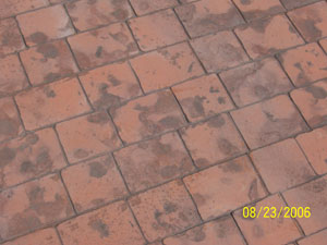 Layed Brick Driveway