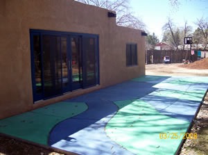 Colored Concrete Albuquerque New Mexico