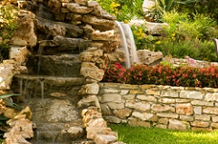 Outdoor Landscaping Waterfall